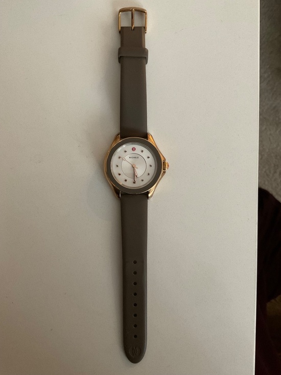 Michele watch silicone band cape collection